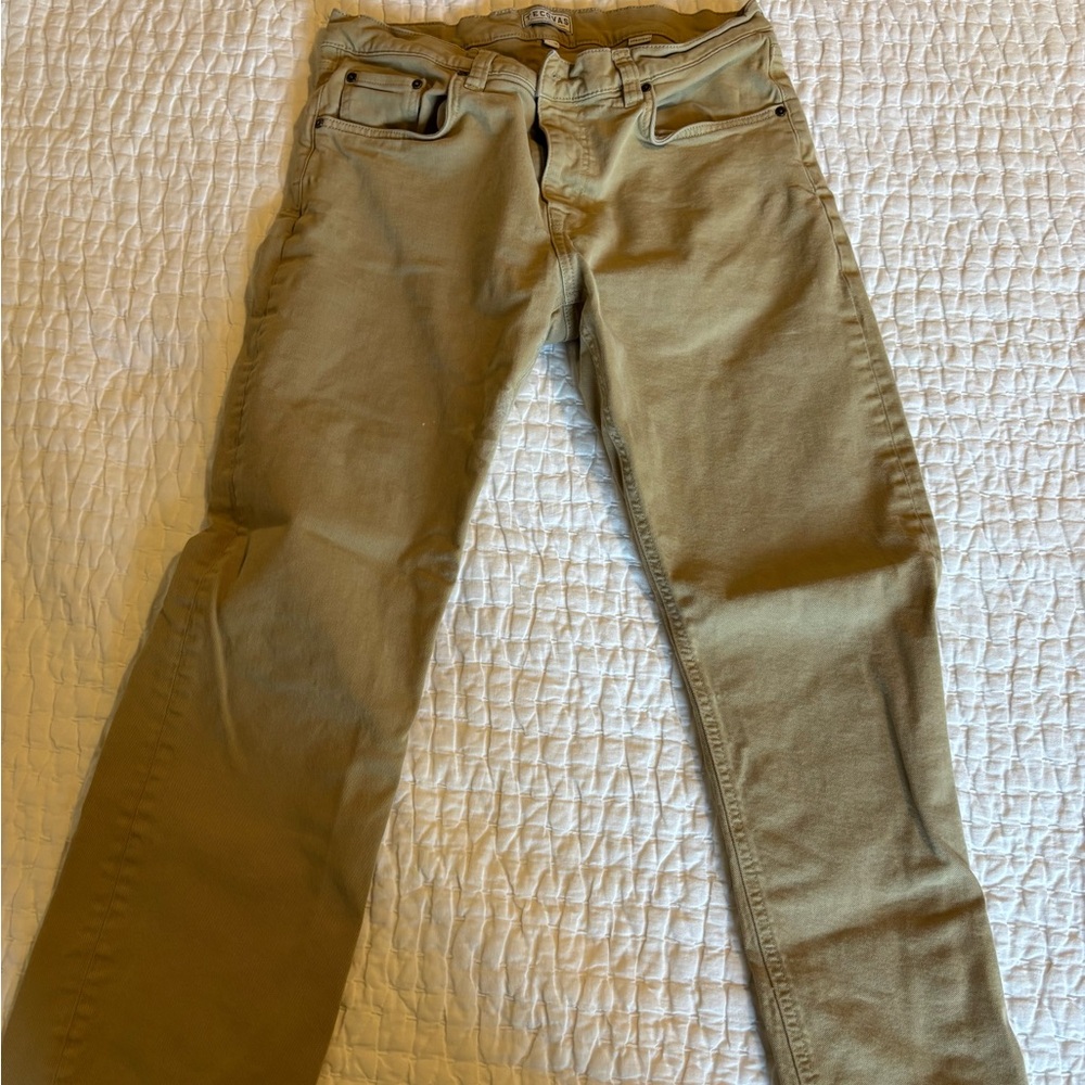 Tecovas Tan Straight-Leg Pants